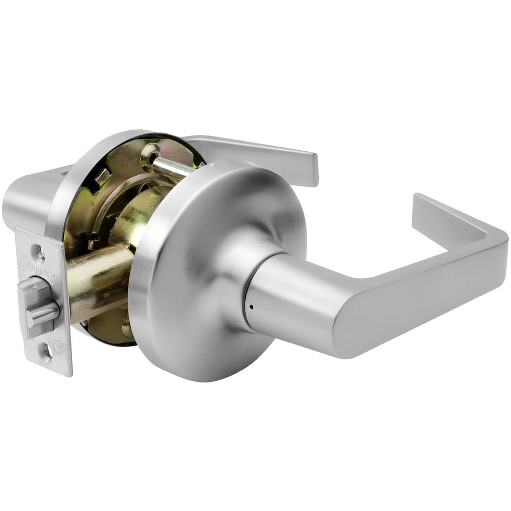 Lever Locksets; Lockset Type: Passage ; Key Type: Keyed Different ; Back Set: 2-3/4 (Inch); Cylinder Type: Non-Keyed ; Material: Metal ; Door Thickness: 1-3/4 to 2 MPN:GL01-SR-26D