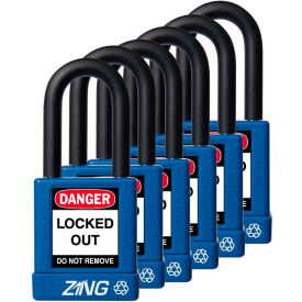 ZING RecycLock Safety Padlock Keyed Alike 1-1/2