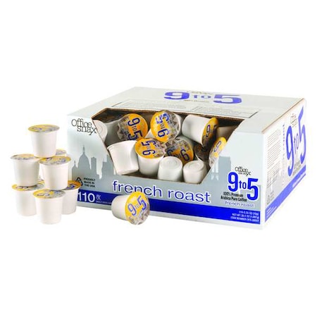Coffee, French Roast, Pod, Caffeinated, Ground, 2.37 lb, 110 PK MPN:OFX00047