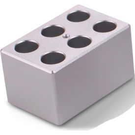 Thermo Scientific Block Heater for Compact Dry Bath/Block Heater 6 x 1.5 mL Tubes (1/4 Block) 88871103
