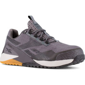 Reebok Nano X1 Adventure Athletic Work Shoes Composite Toe Size 8.5M Gray/Black RB3481-M-08.5
