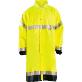 OccuNomix Premium Breathable Raincoat Hi-Vis Yellow S LUX-TJRE-YS LUX-TJRE-YS