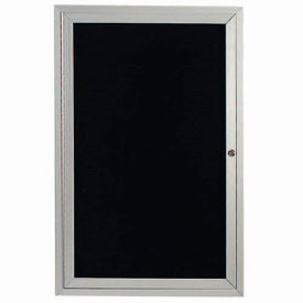 Aarco 1 Door Enclosed Letter Board Cabinet - 18