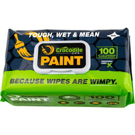 Crocodile Cloth® Professional Paint Cleaning Cloth Wipes 100 Wipes/Pack 6920-100 - Pkg Qty 6