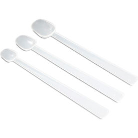 SP Bel-Art Earth-Friendly Long Handle Sampling Spoon 2.46ml ( 1/2 tsp) PLA Resin 10Pk 369421000