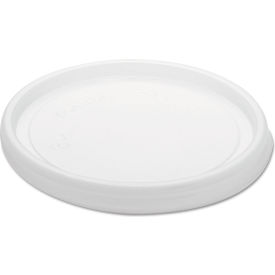 SOLO® Non-Vented Cup Lids Fits 6 oz Cups/2-4 oz Food Containers Plastic Translucent 1000/CT 6JLNV