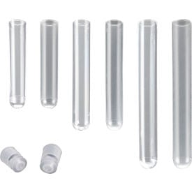 MTC Bio Test/Culture Tube Polystyrene Non-Sterile 12 x 60 mm 3 ml Capacity Pack of 5000 T1111