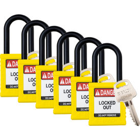 Brady® Safety Lockout Padlock Keyed Alike 1-1/2