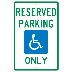 NMC TMS318H Traffic Sign Reserved Parking Michigan 18