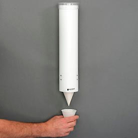 San Jamar C3165WH - Cup Dispensers Medium Pull-Type White 16