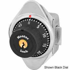 Master Lock® No. 1655MDPRP Built-In Combo Lock for Horizontal Latch Box Locker - Purple - LH 1655MDPRP