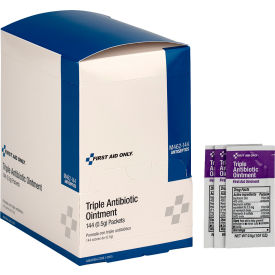 First Aid Only Triple Antibiotic Ointment 0.9g 144/box M462-144