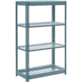 GoVets 4 Shelf Standard Duty Boltless Shelving Starter 36