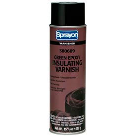 Krylon S00609 El609 Green Insulating Varnish - 15.25 Oz SC0609000 - Pkg Qty 12