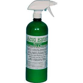 Acid Eater Neutralizer & Degreaser 32 oz. Trigger Spray 12 Bottles - 1002-016 1002-016
