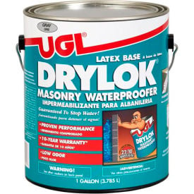 DRYLOK Waterproofer Latex Base Gallon Can Gray 2 Cans/Case - 27613 27613