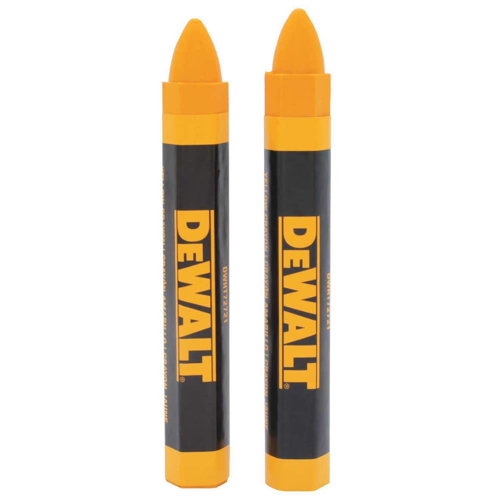 Lumber Crayons, Color: Yellow , Crayon Type: Non-Toxic , Material: Clay-Based , Minimum Temperature: 0 , Maximum Temperature: 1000F  MPN:DWHT72721
