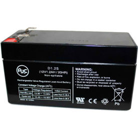 AJC® Leoch LP12-1.2 12V 1.2Ah Sealed Lead Acid Battery AJC-D1.2S-J-0-142522