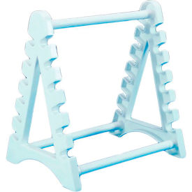 United Scientific™ Horizontal Pipette Stand Plastic 12 Places Blue Pack of 6 79101