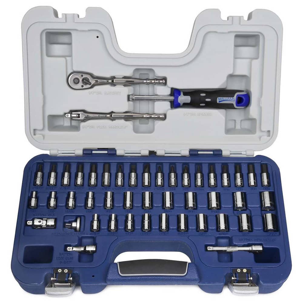 Socket Sets, Set Type: Socket Set , Drive Size: 1/4 , Container Type: Plastic Case  MPN:JHW50601B