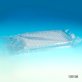 Microtest Plate 96-Well V-Bottom Polystyrene Sterile Polypropylenes 50/Pack 120138