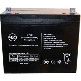 AJC® CSB GPL-12750 Sealed Lead Acid - AGM - VRLA Battery AJC-D75S-J-1-140574