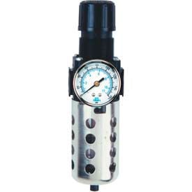 Arrow Integral Filter/Regulator W/ Gauge & Float Drain B752FG Zinc & Poly Bowl 1/4
