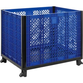GoVets™ Easy Assembly Vented Wall Container 39-1/4 x 31-1/2 x 33-1/2 Overall 087603