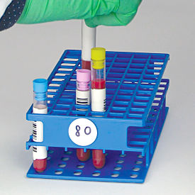 Wireless Tube Rack with RFID For CapTrack CT1 and CT2 models - Half size 13mm 36 place White 456445W-R