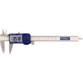 Fowler 54-101-600-1 Xtra-Value Cal 0-6''/150MM X-Large Easy-Read Display Stainless Digital Caliper 54-101-600-1