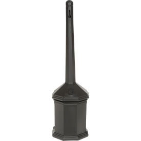 Smokers' Outpost® Site Saver™ Outdoor Ashtray Black 710301