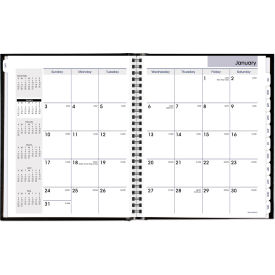 AT-A-GLANCE DayMinder Hard-Cover Monthly Planner with Memo Section 12-Month (Jan to Dec) 2026 G400H00