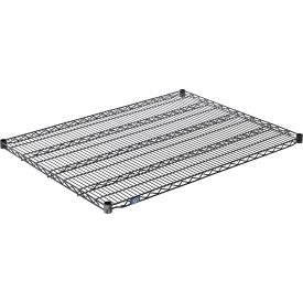 Nexel® S3648B Black Epoxy Wire Shelf 48