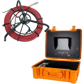 FORBEST FB-PIC3588A Layflat Color Sewer/Drain Camera150' Cable W/ Sonde TransmitterFootage Counter FB-PIC3588A