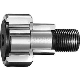 IKO Cam Follower ECC Collar Full Comp Crowned OD Hex Hole DBL Sealed 22mm OD 12mm W M10 x 1.0 THR CFE10VBUURM