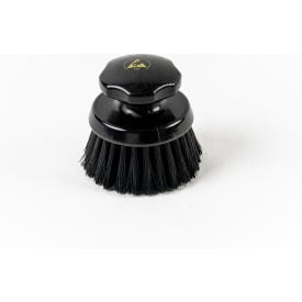 LPD Trade ESD Conductive Round Brush 4-2/5 Diameter Black - C54134 C54134