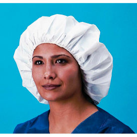 Tyvek® Bouffant Cap/Head Cover 100 Latex Free White 24