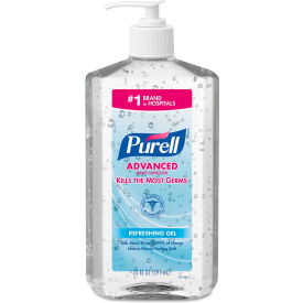 Purell Advanced Pump Bottle Instant Hand Sanitizer 20 oz. - 3023-12 GOJ302312EA