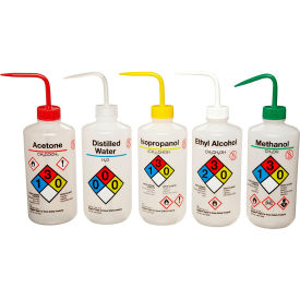 Thermo Scientific Nalgene™ Narrow-Mouth RTK Wash Bottles 500mL Assorted Case of 20 2425-0500