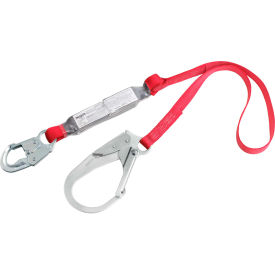 3M™ Protecta® 1340125 PRO Shock Absorbing Web Lanyard 6'L 130-310 Cap Lbs 7100208178