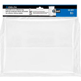 Delta 50-891 6 Mil Lower Collection Replacement Bag For 50-786 & 50-760 Dust Collectors 50-891