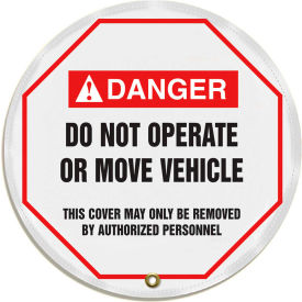 Accuform KDD714 Stopout® Steering Wheel Message Cover Vinyl 16