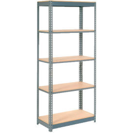 GoVets 5 Shelf Standard Duty Boltless Shelving Starter 36