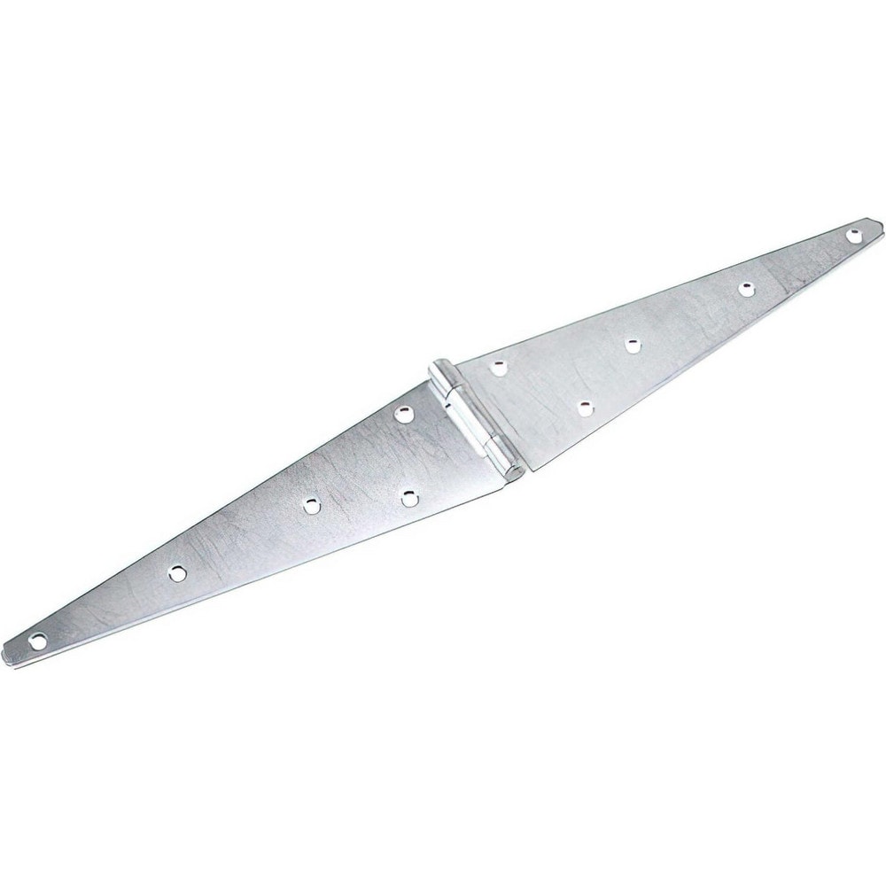 Tee & Strap Hinges; Finish/Coating: Zinc; Hinge Material: Steel; Range Of Motion: 180; Load Capacity: 85; Door Leaf Height: 12in; Number Of Mounting Holes: 10.000 MPN:930XB