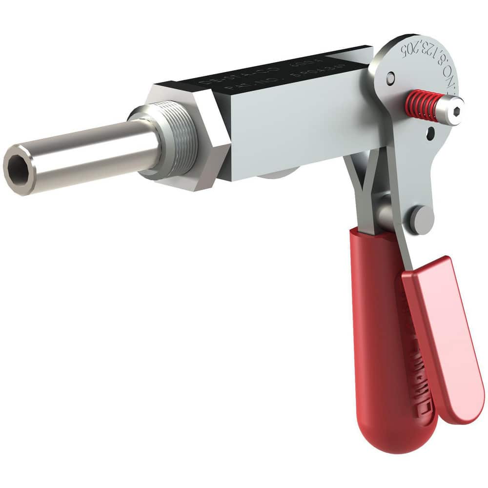Standard Straight-Line Action Clamps, Load Capacity (N): 2000.00 , Load Capacity: 2000 , Plunger Travel (Decimal Inch): 1.5000 , Plunger Travel: 1.5in  MPN:6004-R