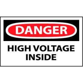 Machine Labels - Danger High Voltage Inside D290AP