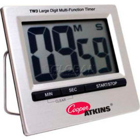 Cooper-Atkins® Multi-Function Timer Tw3-0-8 Large Digit TW3-0-8