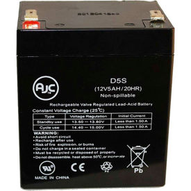 AJC® Yuasa NPH5-12 Sealed Lead Acid - AGM - VRLA Battery AJC-D5S-J-1-139159