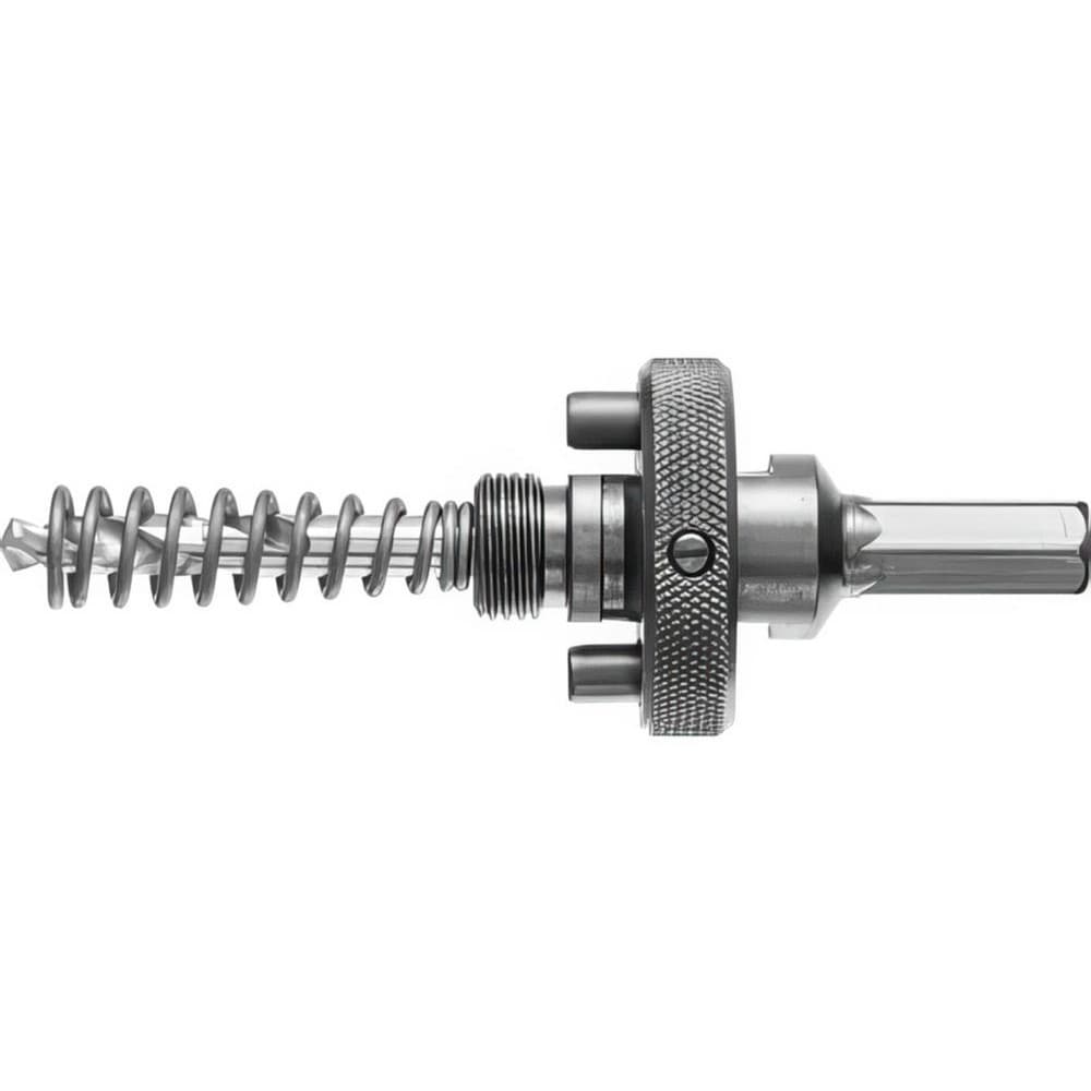 Hole-Cutting Tool Arbors; Tool Compatibility: Hole Saws ; Hole Saw Compatibility: Hole Saws ; Minimum Saw Diameter Compatibility: 1.25in ; Maximum Saw Diameter Compatibility: 6in ; Shank Type: Hex ; Integral Pilot Type: Pilot MPN:25200211