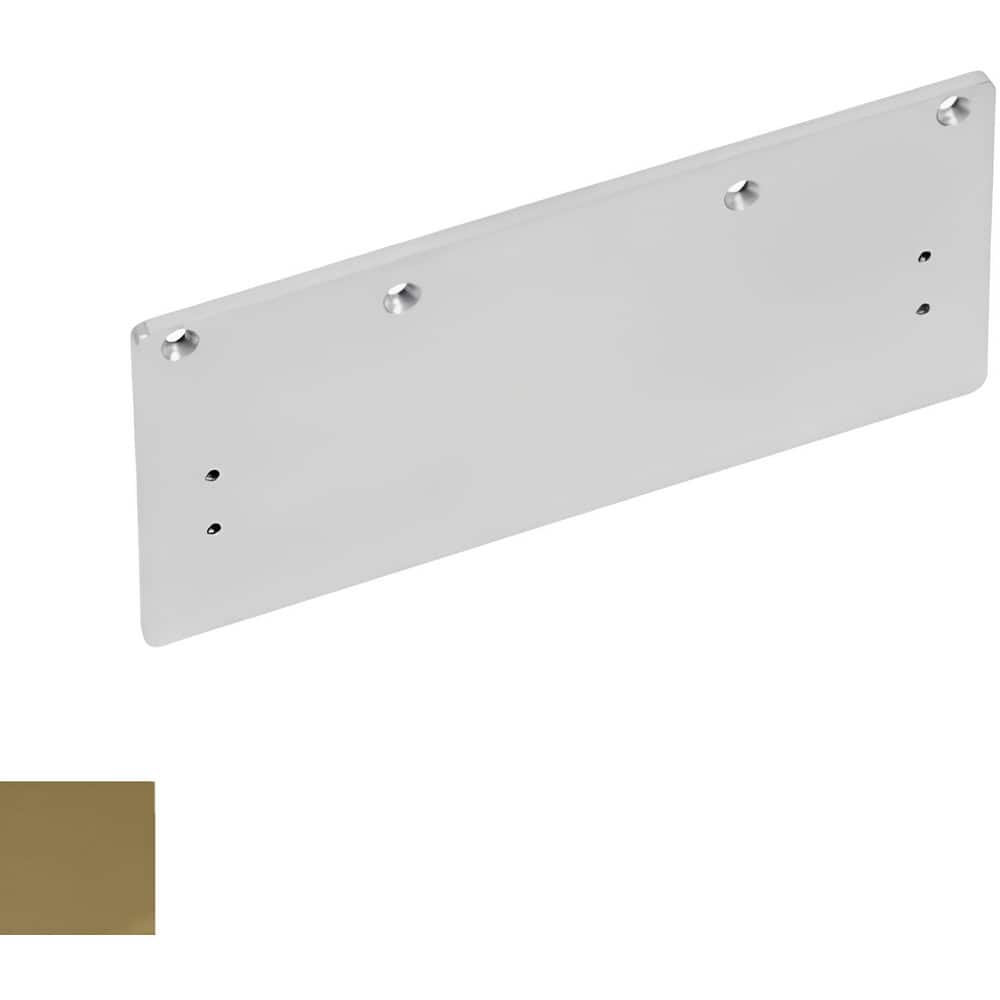 Door Closer Accessories, Accessory Type: Drop Plate , For Use With: DC8000 Series Door Closers , Finish: Satin Bronze  MPN:754F25-696